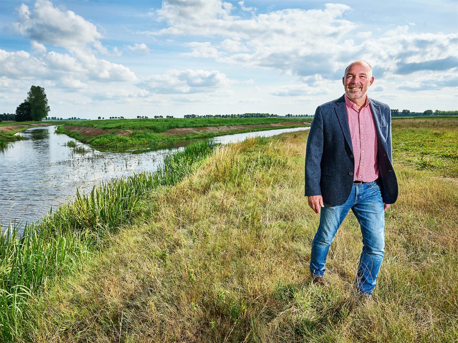 Wethouder Henk Zwiep in de Branden